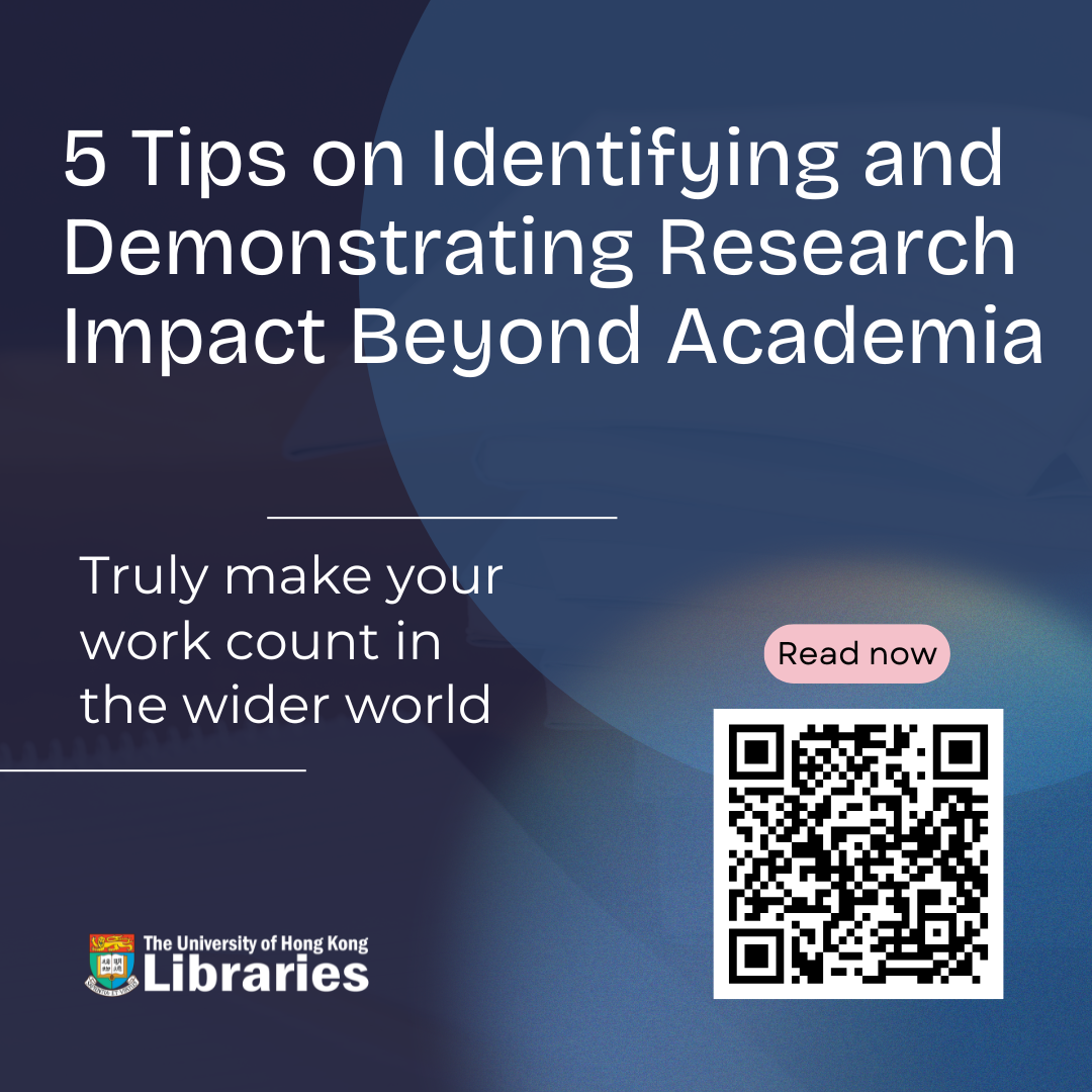 5 Tips on Showcasing Impact Beyond Academia