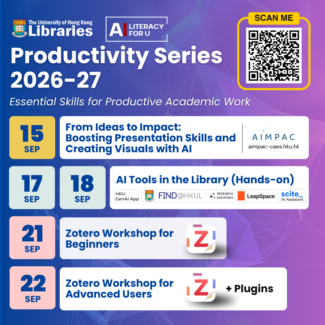 Link to Productivity Series 2026-27 Homepage